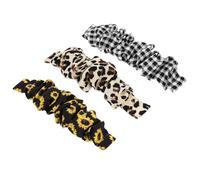 Sosoport Correa de Reloj Tipo Coletero Scrunchie Elástica 3 Piezas 115 94 117 MM sin Conector Pulsera para Reloj Inteligente Estilo Aleatorio Colores y Estampados de Moda