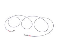 Sosoport Correa para Mascotas Cadena de Perro para Exterior Cable Gancho Correa Perro Doble Enganche Cuerda para Perros Correa para Perros para jardín Accesorio para Correa para Perros Blue