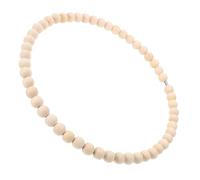 Sosoport Crea Tu Propia de Cuentas de Madera con Forma de Símbolo Aro de 25 Cm para Decoraciones de Fiesta