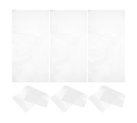 Sosoport Cubierta Adhesiva de Ventilación Pet Transparente 6 Piezas 15,5 X 8 Pulgadas para Rejillas Hvac Suelo Pared Techo Resistente Intemperie y Uv, Filtro de Ventilación para Hogar