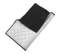 Sosoport Cubierta Aislante para Congelador Horizontal Profundo, Parasol Térmico de Aluminio Resistente al Agua, Funda para Protección Solar y Antihumedad en Congeladores Exteriores (125x75