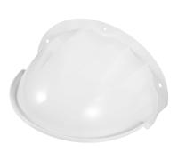 Sosoport Cubierta para Cámara Exterior de Plástico Blanco, Fácil de Instalar y Desmontar, Parasol Resistente para Lluvia y Protección Sol