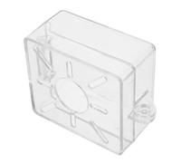 Sosoport Cubierta Transparente para Botón Pulsador con Cerradura Protector para Interruptores de Pared y Enchufes Eléctricos Antideslizante y Resistente para Uso Doméstico Industrial