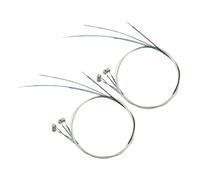 Sosoport Cuerdas de acero para violín, juego reemplazable, 1ª 0,25 MM a 4ª 0,71 MM, accesorio para instrumentos musicales
