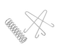 Sosoport De Cadena para Perros De Acero Inoxidable Resortes De Tensión para Correas para Correas para Pasear