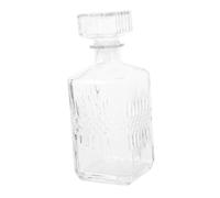 Sosoport Decantador de Vino con Tapa Hermética y Vertedor Aireador de Vidrio Duradero para Whisky y Licor Degustaciones