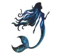 Sosoport Decoración De Pared De Para Jardín Patio Césped y Piscina De Pared De Metal Letrero Decorativo De Para Interior y Exterior