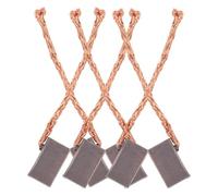 Sosoport Escobillas de Carbón de Alto Cobre para Motor de Elevalunas de Coche 6 Unidades 4X5X8Mm Kit de Repuesto para Motor Eléctrico Automotriz Compatible con Ventanas y Limpiaparabrisas