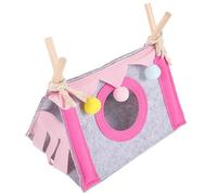 Sosoport Escondite Decorativo para Hámsteres Casa para Conejillos De Indias Cabaña para Dormir para Mascotas Pequeñas