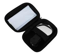 Sosoport Espejo para Cámara Trasera de Teléfono Móvil Mini Espejo Redondo de Alta Definición Accesorio para y Transmisiones Paño de Limpieza y Funda de Almacenamiento Color Negro 4