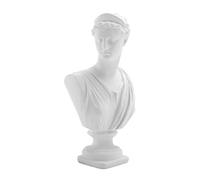 Sosoport Estatua Griega de Busto Decorativo de Resina Escultura Clásica Adorno para Oficina para Decoración Escultura de Resina 15 Cm