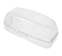 Sosoport Estuche Transparente para Gafas de Natación Diseño de Alta Transparencia y Material de Resina Resistente para Vacaciones Playa y Buceo