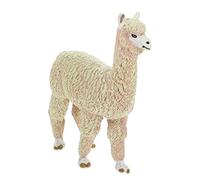 Sosoport Figurita De Alpaca De Plástico Juguete Educativo De Animales Decoración De Animales para Niño Niña y Niñas De Alpaca para Aprendizaje y Escultura De Realista