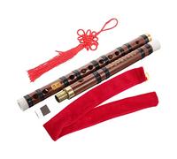 Sosoport Flauta De Bambú Flauta Portátil Para Estudiantes Instrumento Chino Tono Sol De Bambú Para Principiantes Para Practicar Casa