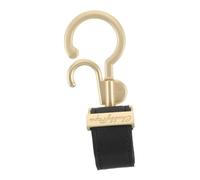 Sosoport Gancho para cochecito ganchos de cochecito para colgar bolsos ganchos para cochecito de servicio pesado bolsa organizadora de cochecito aleación Golden
