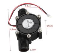 Sosoport Generador Hidroeléctrico DC Portátil para Carga de Agua Microgenerador de Energía Salida de Resistencia Mecánica Ligero