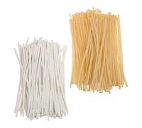 Sosoport Globos Largos de Látex Blancos y Transparentes 260Q para Modelado 200 Unidades para Decoración de Fiestas Cumpleaños Bodas y Eventos Creativos de Bricolaje