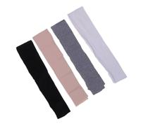 Sosoport Guantes Largos de Algodón para Ciclismo 4 Pares Manoplas de Protección Solar sin Dedos Colores y Piel Apoyo para Deportes al Aire Libre Protección UV Transpirables