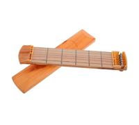 Sosoport Guitarra De Bolsillo Mástil Portátil Práctica Para Principiantes Diapasón Herramienta De Bolsillo