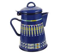 Sosoport Hervidor de Agua de Esmaltada Diseño de Asa Tetera Decorativa para Café y Hervidor Portátil con Diseño Antiescaldante para Infusiones y Uso Diario
