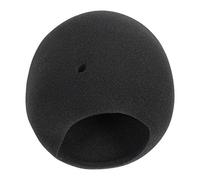 Sosoport Juego De Esponjas Azules Accesorios Para Micrófono Funda De Espuma Funda USB Accesorio Para Ktv Accesorio Para Cantar En Ktv Color Negro