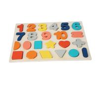 Sosoport Juguete Educativo de Puzzle Cognitivo Letras Interacción Familiar y Desarrollo Educación Preescolar