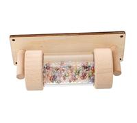 Sosoport Juguete para Niños Pequeños Palo de Lluvia Cognitivo Instrumento Musical de Madera Juguete Sensorial Accesorio para Tablero de Actividades 1 Pc