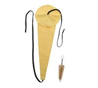 Sosoport Kit de Limpieza para Saxofón Paño de Limpieza y Cepillo para Saxofón para Mantenimiento Después de Tocar