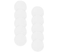 Sosoport Lentes Ópticas Convexas Dobles Transparentes 42 Mm, Juego de 10 Piezas Acrílicas para Enseñanza de Física y Experimentos Científicos, Accesorio Portátil y Duradero