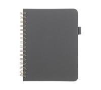 Sosoport Libreta de Direcciones y Teléfonos A6 Gris con Pestañas Alfabéticas, 128 Páginas, Cuaderno Pequeño con Índice Az para Organización Personal y Profesional, Material de Oficina
