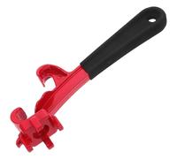 Sosoport Llave para Abrir Recipientes de Pintura y Tambores, Abridor Manual de Plástico y Hierro, Multifuncional, Resistente al Agua, Herramienta Industrial para Manejo de Bidones