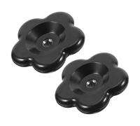 Sosoport Manija de Válvula de Baquelita Antideslizante 6x6x70 Mm Juego de 2 Piezas para Reemplazo de Manija de Grifo Exterior Accesorio Industrial para Válvulas y Radiadores