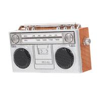 Sosoport Manualidades con Radio Pequeña Radio Retro Decoración Vintage para El Hogar Adornos Vintage Decoración Retro Estilo Vintage Radio Pequeña Modelo De Radio Simulado Mini Modelos De