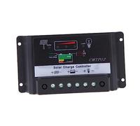 Sosoport marco de de corazón regulador Fácil instalación controladores controlador de carga solar dispositivo de control de carga del panel solar Batería paneles solares