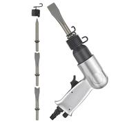 Sosoport Martillo Neumático Cinceles 150 Tipo Pala de Aleación de Aluminio Herramienta Neumática Profesional para Cortar Metal y Limpiar Soldaduras Uso Industrial y Mecánico