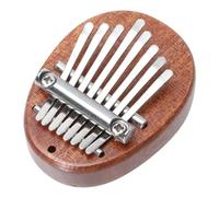 Sosoport Mini Kalimba Portátil de Madera 8 Notas Piano de Pulgar Fácil de Tocar y Transportar Adecuado para Obsequio y Tocar en Cualquier Lugar