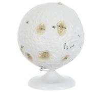 Sosoport Modelo de Globo Lunar de Esfera con Materiales de Hierro y Plástico para Educación Stem y Aprendizaje Interactivo en Casa