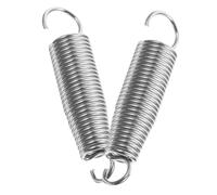 Sosoport Muelle Metálico Del Pedal De Bombo, Resorte Tensor De Acero Inoxidable Para Pedal De Batería, Juego De 2 Piezas Anillos, Repuesto Para Batería, Tensión Alta, Accesorio Para Músicos