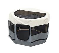 Sosoport Nido para Gatos Pequeño Valla Octogonal para Mascotas Tela Oxford Resistente Parque De Juegos para Mascotas con Ruido Ideal para Perros Y Gatos.