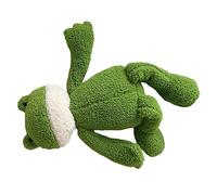 Sosoport No Pierdas Las muñecas de Felpa Rana Suave Juguete Decorativo para Juguete de Peluche para el hogar Animal de Peluche para niña Animal de Peluche cómodo Green