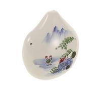 Sosoport Ocarina Alta De Cerámica De Ocarina Para Principiantes Instrumento Musical Para Aprender y Practicar Casa o Escuela