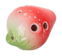Sosoport Ocarina de Forma de Fresa Instrumento Musical de Creativo para Principiantes para Desarrollo