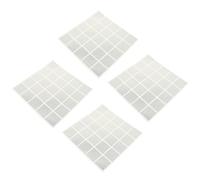 Sosoport Pegatinas Impermeables Autoadhesivas 3x3 Cm, 100 Unidades, Etiquetas para Clasificación y Marcado Manual, Accesorio de Etiquetado Práctico para Organización en Cocina y Hogar