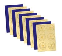 Sosoport Pegatinas para Sellos De Premios De Certificados Diseño Europeo Versátil y Duradera