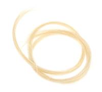 Sosoport Pelo De Arco De Violín Natural De Crin De Caballo Blanca 3/4, Accesorio Práctico De Repuesto Para Arco De Violín, Partes Uniformes Para Interpretación Profesional y Sonido Suave