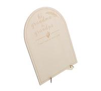 Sosoport Placa Conmemorativa Madera Letrero De Nacimiento y Embarazo Rastreador De Marco Para Foto Para Anuncio De Shower Habitación Infantil Decoración De Escritorio