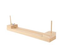 Sosoport Plantilla de Pulsera de Madera Ajustable Herramienta de Creación Joyas DIY Marco Collares Entusiastas del Bricolaje