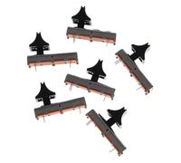 Sosoport Potenciómetros Deslizantes Lineales de 35mm B10k para Equipos de Audio y Tarjetas de Sonido, Paquete de 6 Piezas Ajuste de Volumen y Durabilidad en Plástico