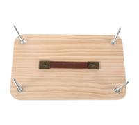 Sosoport Prensa de Pinza para Encuadernación de Madera de Pino 32,9×19,9 Cm, Prensa Manual de Libros de Sobremesa para Restauración y Manualidades, Herramienta Compacta para Prensar