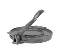 Sosoport Prensa para Tortillas de Aluminio Prensa Manual para Hacer Tortillas 30 Cm Acero Inoxidable Herramienta de Cocina